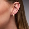 Thumbnail Image 2 of 15.0mm Half-Tube Hoop Earrings in Hollow 10K Gold