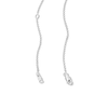 Thumbnail Image 2 of 0.085 CT.T.W. Diamond Virgin Mary Oval Frame Pendant in Sterling Silver and 10K Gold