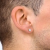 Thumbnail Image 5 of 0.50 CT. T.W. Certified Lab-Grown Diamond Composite Stud Earrings in 10K Gold (F/SI2)