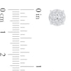 Thumbnail Image 4 of 0.80 CT. T.W. Certified Lab-Grown Diamond Composite Stud Earrings in 10K White Gold (F/SI2)