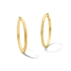Thumbnail Image 1 of 30.0mm Hoop Earrings in Hollow 10K Gold