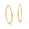 Thumbnail Image 1 of 46.0mm Hoop Earrings in Hollow 10K Gold