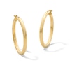Thumbnail Image 1 of 31.0mm Hoop Earrings in Hollow 10K Gold