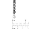 Thumbnail Image 4 of Hematite Bead Strand Necklace in Stainless Steel - 20”