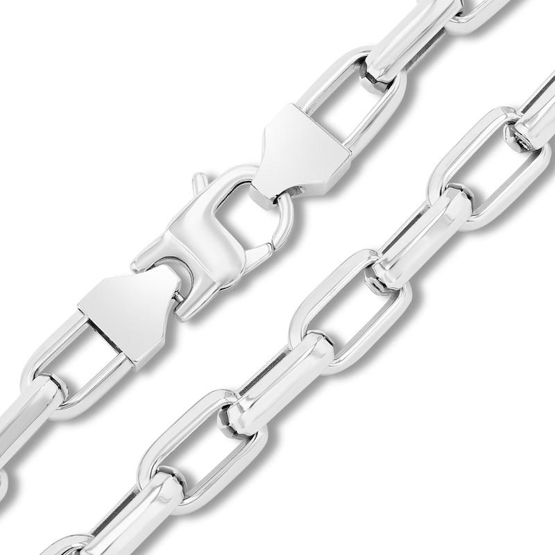 9.2mm Rolo Chain Necklace in Solid Stainless Steel- 20"