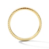Thumbnail Image 3 of Stackable Ribbed Ring in 10K Gold