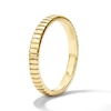 Thumbnail Image 4 of Stackable Ribbed Ring in 10K Gold