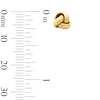Thumbnail Image 3 of Love Knot Stud Earrings in Hollow 10K Gold