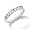 Thumbnail Image 3 of 0.50 CT. T.W. Channel-Set Diamond Anniversary Band in 14K White Gold