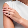 Thumbnail Image 2 of 1.00 CT. T.W. Channel-Set Diamond Anniversary Band in 14K White Gold