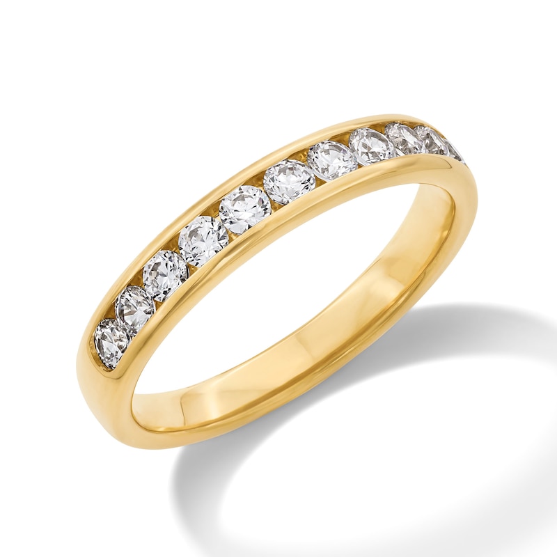 CT. T.W. Channel-Set Diamond Anniversary Band in 14K Gold