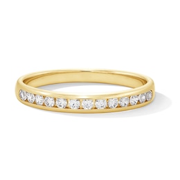 0.25 CT. T.W. Channel-Set Diamond Anniversary Band in 14K Gold