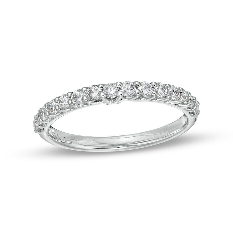 Previously Owned - TRUE Lab-Grown Diamonds by Vera Wang Love 0.45 CT. T.W. Anniversary Band in 14K White Gold