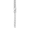 Thumbnail Image 2 of Child’s Double Curb Chain I.D. Bracelet in Sterling Silver - 6"