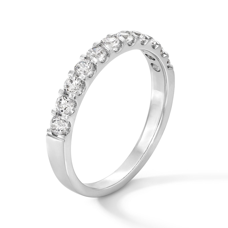 CT. T.W. Certified Diamond Band 14K White Gold (I/SI2