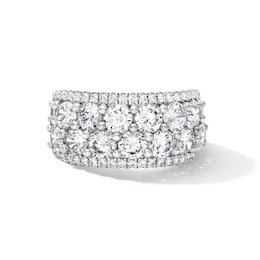 3.00 CT. T.W. Certified Lab-Grown Diamond Fashion Band in 10K White Gold (F/VS2)