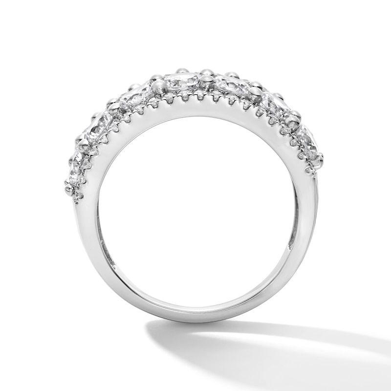 Main Image 3 of 3.00 CT. T.W. Certified Lab-Grown Diamond Fashion Band in 10K White Gold (F/VS2)