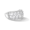 Thumbnail Image 4 of 3.00 CT. T.W. Certified Lab-Grown Diamond Fashion Band in 10K White Gold (F/VS2)