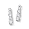Thumbnail Image 1 of 3.00 CT. T.W. Certified Lab-Grown Diamond Graduated Drop Earrings in 10K White Gold (F/VS2)