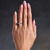 Thumbnail Image 2 of 3 CT. T.W. Oval Certified Lab-Grown Diamond Engagement Ring in 14K Yellow Gold (F/VS2)