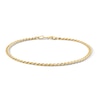 Thumbnail Image 1 of 2.4mm Mariner Chain Bracelet in Semi-Solid 10K Gold - 7.25"