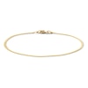 Thumbnail Image 1 of 1.5mm Herringbone Chain Bracelet in Solid 10K Gold – 7.25"