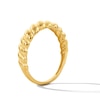 Thumbnail Image 3 of Stackable Twist Croissant Ring in 10K Gold