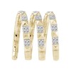 Thumbnail Image 3 of 0.25 CT. T.W. Lab-Grown Diamond Spiral Ring in 10K Gold