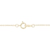 Thumbnail Image 2 of 0.50 CT. T.W. Lab-Grown Diamond Journey Curved Bar Necklace in 10K Gold (F/SI2)