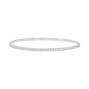Thumbnail Image 1 of 0.25 CT. T.W. Certified Lab-Grown Diamond Flex Bangle Bracelet in 10K White Gold (F/SI2)