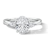 Thumbnail Image 1 of 1.80 CT. T.W. Oval Certified Lab-Grown Diamond Engagement Ring in 14K White Gold (F/VS2)