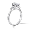 Thumbnail Image 5 of 1.80 CT. T.W. Oval Certified Lab-Grown Diamond Engagement Ring in 14K White Gold (F/VS2)