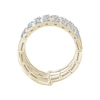 Thumbnail Image 2 of 0.70 CT. T.W. Lab-Grown Diamond Spiral Flex Ring in 10K Gold (F/SI2)