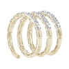 Thumbnail Image 3 of 0.70 CT. T.W. Lab-Grown Diamond Spiral Flex Ring in 10K Gold (F/SI2)