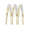 Thumbnail Image 4 of 0.70 CT. T.W. Lab-Grown Diamond Spiral Flex Ring in 10K Gold (F/SI2)
