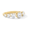 Thumbnail Image 4 of 2 CT. T.W. Certified Lab-Grown Diamond Seven Stone Anniversary Band in 14K Yellow Gold (F/VS2)
