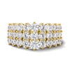 Thumbnail Image 1 of 2 CT. T.W. Certified Lab-Grown Diamond Multi-Row Anniversary Band in 10K Gold (F/VS2)