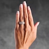 Thumbnail Image 2 of 2 CT. T.W. Certified Lab-Grown Diamond Multi-Row Anniversary Band in 10K Gold (F/VS2)