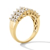 Thumbnail Image 4 of 2 CT. T.W. Certified Lab-Grown Diamond Multi-Row Anniversary Band in 10K Gold (F/VS2)