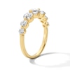 Thumbnail Image 5 of 1-1/2 CT. T.W. Certified Lab-Grown Diamond Seven Stone Anniversary Band in 14K Yellow Gold (F/VS2)