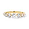Thumbnail Image 1 of 1 CT. T.W. Certified Lab-Grown Diamond Station Band in 14K Gold (F/VS2)