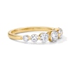 Thumbnail Image 3 of 1 CT. T.W. Certified Lab-Grown Diamond Station Band in 14K Gold (F/VS2)