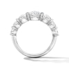 Thumbnail Image 3 of 2 CT. T.W. Certified Lab-Grown Diamond Seven Stone Anniversary Band in 14K White Gold (F/VS2)