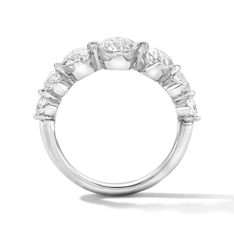 2 CT. T.W. Certified Lab-Grown Diamond Seven Stone Anniversary Band in 14K Gold (F/VS2