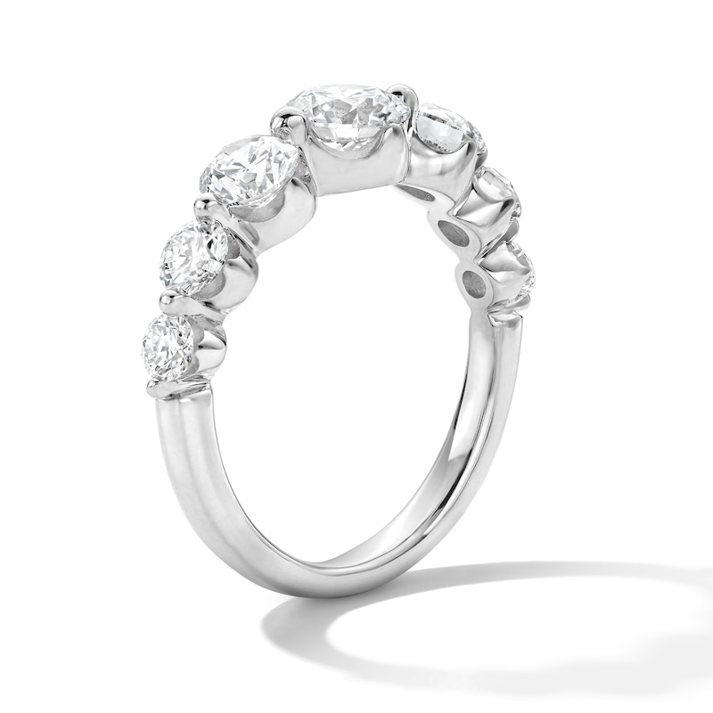 2 CT. T.W. Certified Lab-Grown Diamond Seven Stone Anniversary Band in 14K Gold (F/VS2