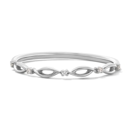 Diamond Accent Stackable Anniversary Band in 10K White Gold