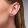 Thumbnail Image 2 of Diamond Cut Ball Stud Earrings in Solid 10K Gold