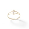 Thumbnail Image 1 of Child’s Cubic Zirconia Cross Ring in 10K Gold