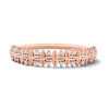 Thumbnail Image 1 of Diamond Accent Anniversary Ring in 10K Rose Gold