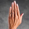 Thumbnail Image 2 of Diamond Accent Anniversary Ring in 10K Rose Gold